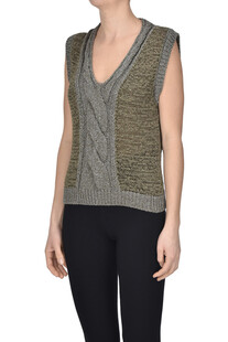 Gilet in maglia lavorata D.Exterior