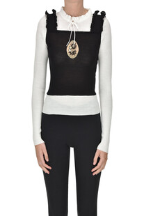 Embroidered pullover Cormio