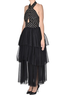 Flounced tulle skirt dress Simona Corsellini