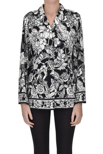 Camino flower print shirt jacket 'S  Max Mara