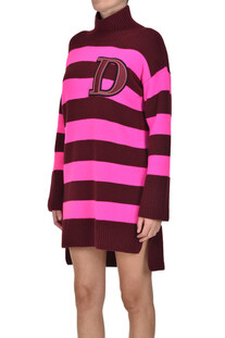 Striped turtleneck pullover  Dondup