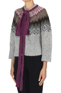Jacquard knit cardigan Thibault Van Der Straete