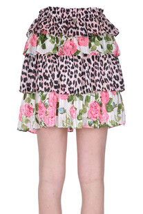 Flounced mini skirt Twinset U&B