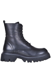 Leather combat boots Poesie Veneziane