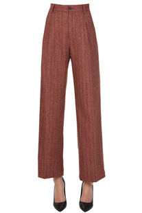 Herringbone cloth trousers True NYC