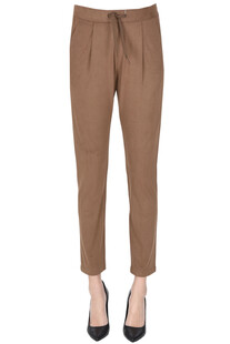 Eco-suede trousers Herno