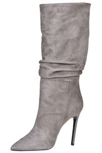 Draped suede boots A.T.B. Around The Brand