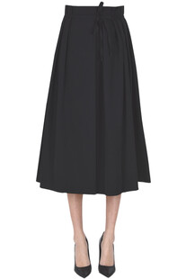 Pleated wraparound skirt  Alessia Santi