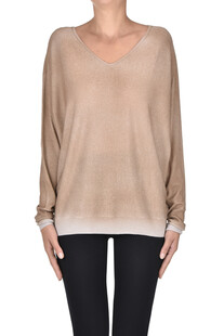 Pullover sfumato in lana merinos extrafine Aragona