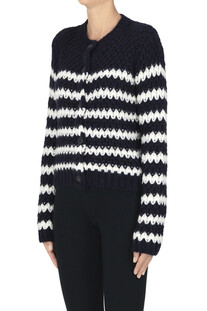 Woven knit cardigan Roberto Collina