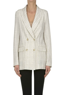 Pinstriped double-breasted blazer Goodmatch