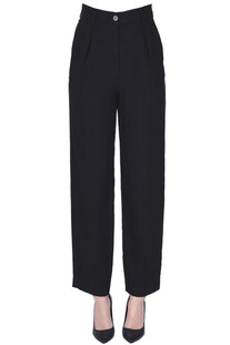 Lined trousers with darts Forte_Forte