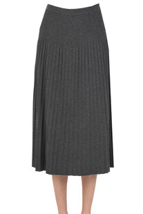Pleated knit skirt Michael Michael Kors