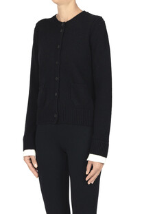 Wool ad cashmere cardigan Vanisè