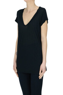 T-shirt con scollatura a V James Perse