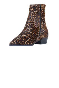 Stivaletti texani in cavallino animalier Copenaghen