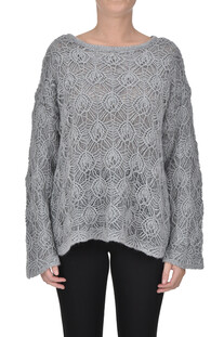 Embroided knit pullover Fabiana Filippi