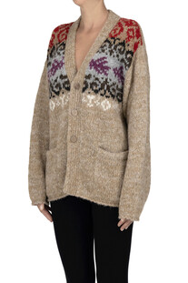 Jacquard knit cardigan Thibault Van Der Straete