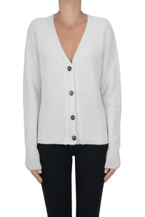 Alpaca-blend cardigan Base Milano