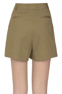 Cotton shorts with darts The Latest