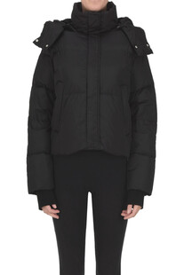 Cropped quilted down jacket ADD