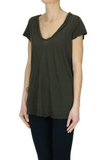 T-shirt con scollatura a V James Perse