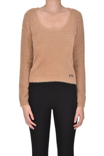 Eco-fur effect pullover Nenette