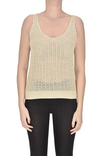 Top in maglia traforata Pomandere