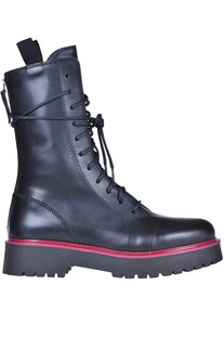 Leather combat boots Patrizia Bonfanti