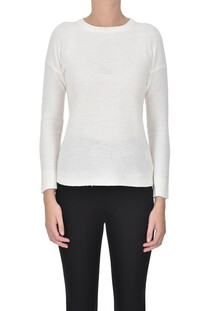 Textured knit pullover Base Milano