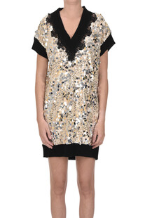 Sequined knit dress Ermanno Firenze by Ermanno Scervino