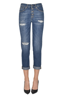 Jeans Koons effetto destroyed Dondup