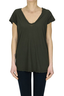 T-shirt con scollatura a V James Perse