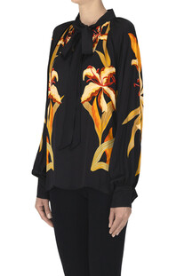 Blusa con stampa floreale Vanessa Bruno