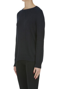 Rounded neckline pullover Aragona