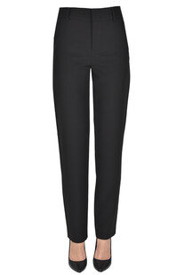Pantaloni in cady stretch Moschino Jeans