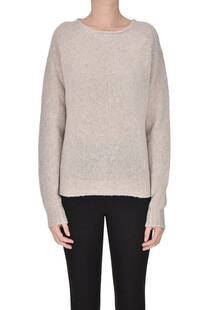 Bouclè knit pullover Scaglione