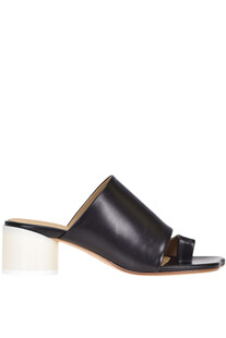 Mules in nappa MM6 by Maison Margiela