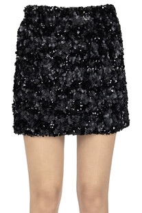 Minigonna con paillettes ELEH
