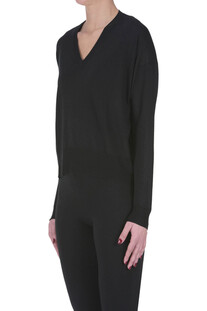 Silk and cashmere boxy pullover Aragona