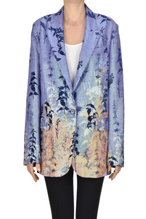 Jacquard fabric blazer Forte_Forte