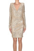 Sequined dress Bucle