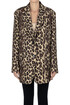 Oversized animal print blazer Alberto Biani