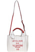 Borsa shopping media Atelier Bag 05 Plissé Edition Valentino