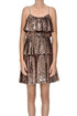 Flounced sequined dress Twinset Milano