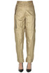 Pantaloni in ecopelle metallizzata PHILOSOPHY di Lorenzo Serafini
