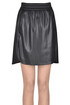 Eco-leather mini skirt Twinset Milano