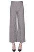 Micro checked print trousers True NYC