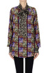 Blusa in seta stampata Pierre-Louis Mascia