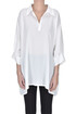 Textured cotton wide blouse Labo.Art
